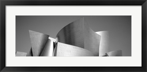 Framed Low angle view of a building, Walt Disney Concert Hall, City of Los Angeles, California, USA Print