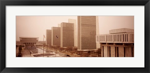 Framed Government Center, Albany, New York State, USA Print