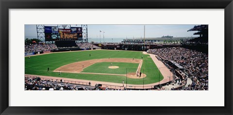 Framed Pac Bell Stadium, San Francisco, California Print