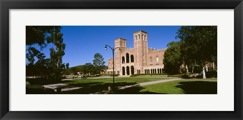 Framed Facade of a building, Royce Hall, City of Los Angeles, California, USA Print