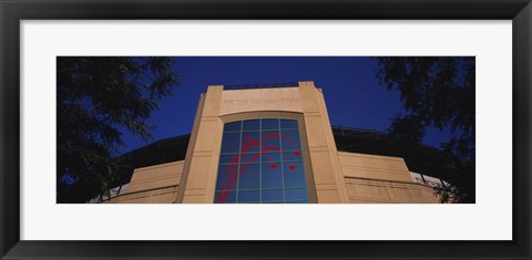 Framed Low angle view of a building, U.S. Cellular Field, Chicago White Sox, Chicago, Illinois Print