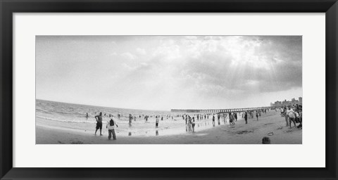 Framed Coney Island, Brooklyn, New York City Print
