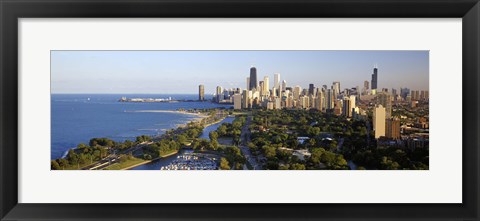 Framed USA, Illinois, Chicago Print