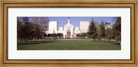 Framed Los Angeles Memorial Coliseum, California, USA Print