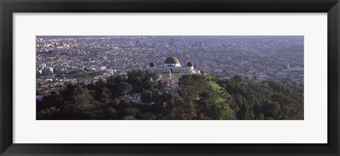 Framed Griffith Park Observatory, Los Angeles, California, 2010 Print