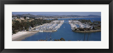 Framed Dana Point Harbor, California Print