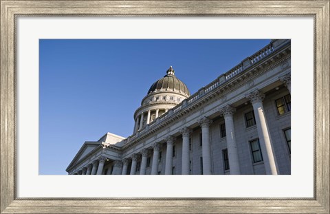 Framed Utah State Capitol Building, Salt Lake City, Utah Print