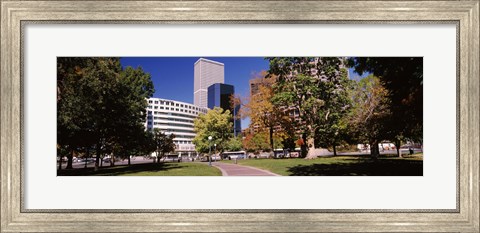 Framed Denver Post Building, Denver, Colorado, USA Print