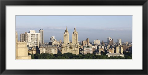 Framed Dakota, The Langham, The San Remo, Central Park West, Manhattan, New York City, New York State, USA Print