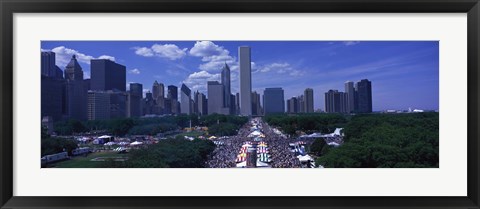 Framed Taste of Chicago Chicago IL Print
