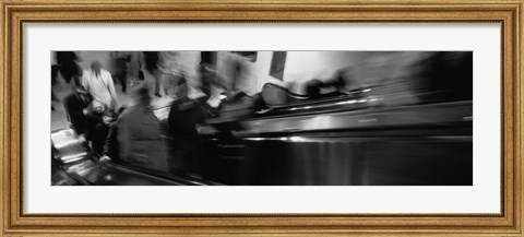 Framed Blurred Motion, People, Grand Central Station, NYC, New York City, New York State, USA, Print