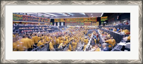 Framed Mercantile Exchange, Trading, Chicago, Illinois, USA Print