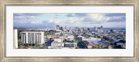 Framed Clouds Over San Diego Print