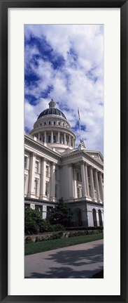 Framed State Capital Sacramento CA USA Print