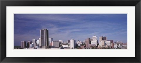 Framed Richmond, Virginia Skyline Print