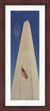 Framed Low Angle View Of The Washington Monument, Washington DC, District Of Columbia, USA Print