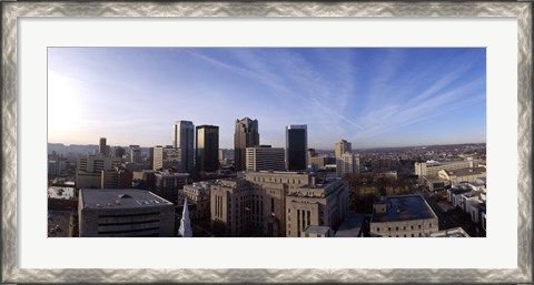 Framed Buildings in a city, Birmingham, Jefferson county, Alabama, USA Print