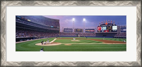 Framed USA, Illinois, Chicago, White Sox, baseball Print