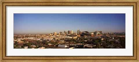 Framed Buildings in a city, Phoenix, Arizona, USA Print