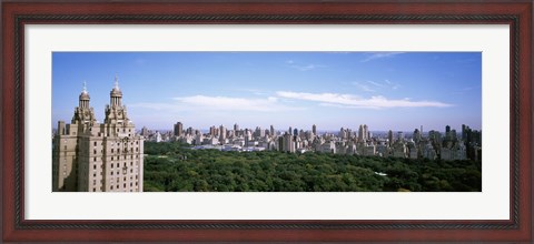 Framed Cityscape Of New York, NYC Print