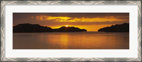 Framed Islands in the sea, Everglades National Park, Miami, Florida, USA Print