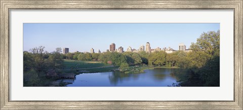 Framed Central Park, Upper East Side, NYC, New York City, New York State, USA Print