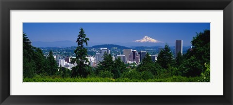 Framed Mt Hood Portland Oregon USA Print