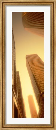 Framed Buildings in the Financial district, San Francisco, California Print