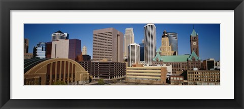 Framed Downtown Minneapolis MN Print