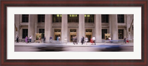 Framed Financial District, Chicago, Illinois, USA Print