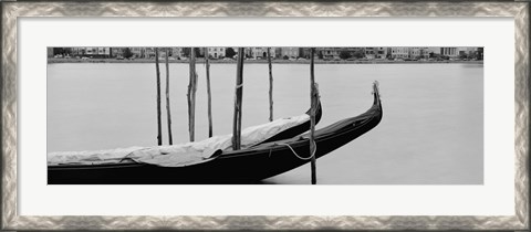 Framed Gondola in a lake, Oakland, California, USA Print