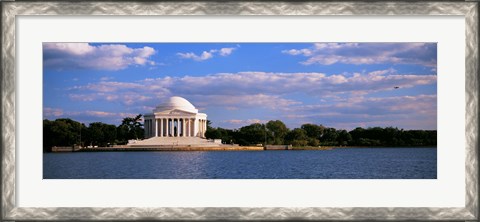 Framed Jefferson Memorial on the Waterfront, Washington DC Print