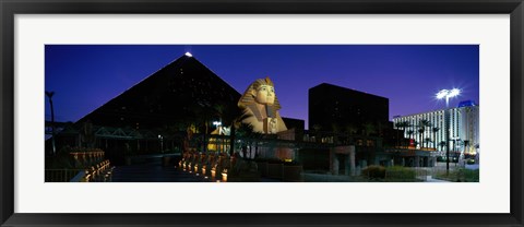 Framed Luxor Hotel Las Vegas Nevada USA Print