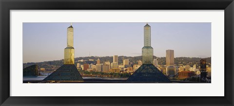 Framed Convention Center, Portland, Oregon Print