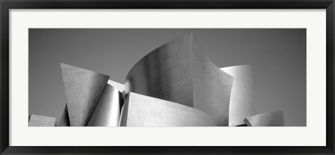 Framed Low angle view of a building, Walt Disney Concert Hall, City of Los Angeles, California, USA Print