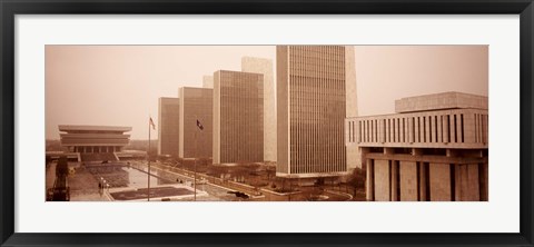 Framed Government Center, Albany, New York State, USA Print