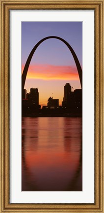 Framed US, Missouri, St. Louis, Sunrise Print