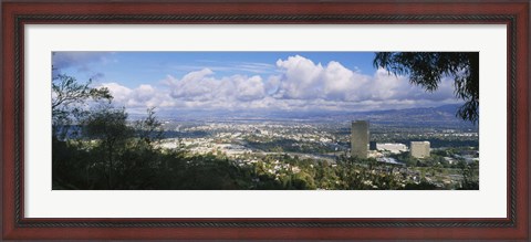 Framed Studio City, San Fernando Valley, Los Angeles, California Print