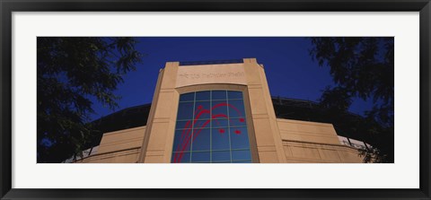 Framed Low angle view of a building, U.S. Cellular Field, Chicago White Sox, Chicago, Illinois Print