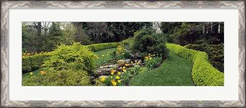 Framed Ladew Topiary Gardens, Monkton, Baltimore County, Maryland Print