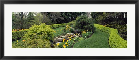 Framed Ladew Topiary Gardens, Monkton, Baltimore County, Maryland Print