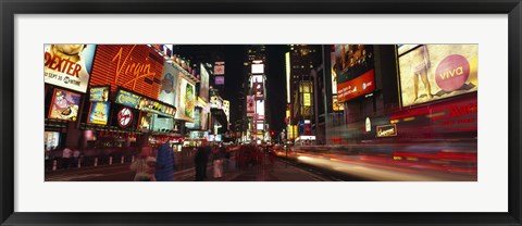 Framed Buildings in a city, Broadway, Times Square, Midtown Manhattan, Manhattan, New York City Print