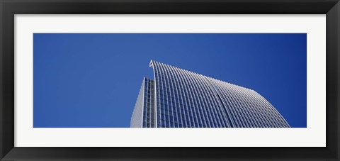 Framed High section view of a building, Symphony Tower, 1180 Peachtree Street, Atlanta, Fulton County, Georgia, USA Print