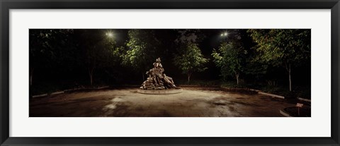 Framed Sculpture in a memorial, Vietnam Women&#39;s Memorial, Washington DC, USA Print