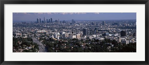 Framed Hollywood, City Of Los Angeles, California Print