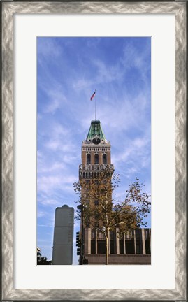 Framed Low angle view of an office building, Tribune Tower, Oakland, Alameda County, California, USA Print