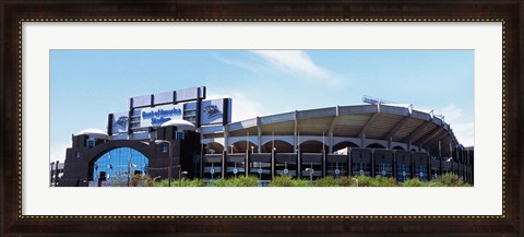Framed Football stadium in a city, Bank of America Stadium, Charlotte, Mecklenburg County, North Carolina, USA Print