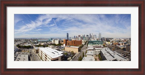 Framed Buildings in Downtown Los Angeles, Los Angeles County, California, USA 2011 Print