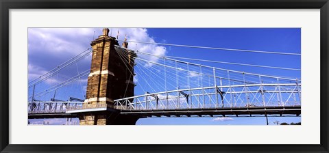 Framed Bridge across the Ohio River, Ohio Print
