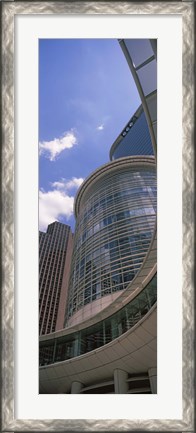 Framed Low angle view of a building, Chevron Building, Houston, Texas Print